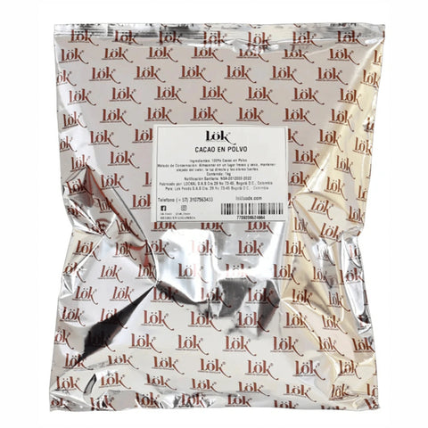 Packaged product with 'Lok' branding on a white background