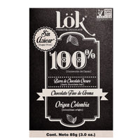 100% Dunkle Schokolade, Zuckerfrei (85g) – Purer Edelkakao