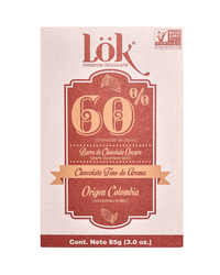 Dark Chocolate Bar | 60%Cacao | 85g