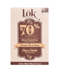 Dark Chocolate Bar | 70%Cacao | 85g