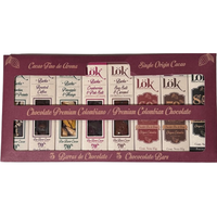 Gift Box of 8 Chocolate Bars (35g)