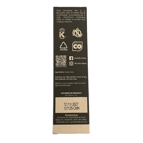 Dark Chocolate Bar Sugar-Free | 100% Cacao | 35g