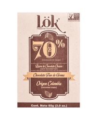 Dark Chocolate Bar | 70% Cacao | 85g
