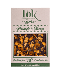 Dunkle Schokolade 70% mit Mango & Ananas (85g) | Vegan