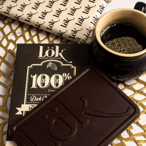 Premium Dark Chocolate Bar 100% Cacao