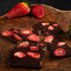 Premium Dark Chocolate Bark 70% Freeze Dried Strawberry